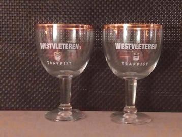 2 degustatieglazen Westvleteren, 15 cl beschikbaar voor biedingen