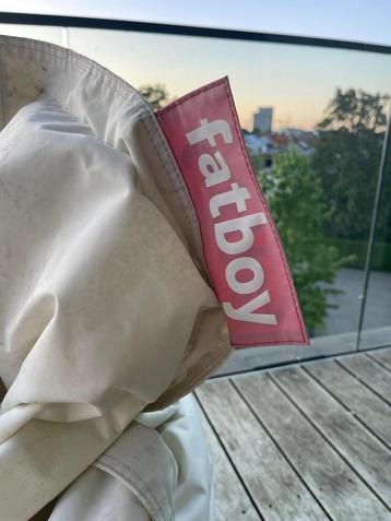 Fatboy zitzak, Enlèvement, Utilisé, Pouf