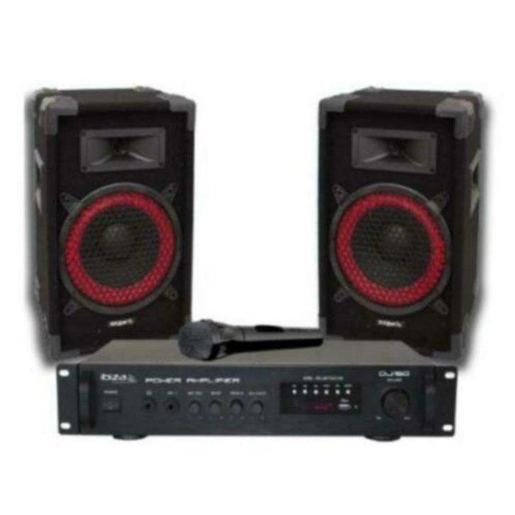 Ibiza dj150 disco sound karaoke set usb,microfoon, Audio, Tv en Foto, Karaoke-apparatuur, Nieuw, Ophalen of Verzenden