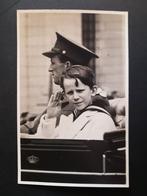 Postkaart Koningshuis België Koning Leopold III Boudewijn, Verzamelen, Koningshuis en Royalty, Ophalen of Verzenden, Gebruikt