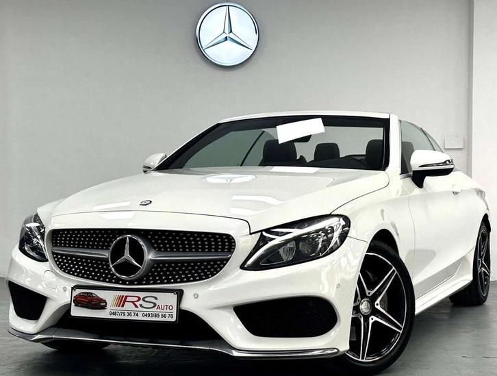 Mercedes-Benz C-Klasse 200 Cabriolet AMG LINE-GARANTIE 12 MO, Auto's, Mercedes-Benz, Bedrijf, Te koop, C-Klasse, ABS, Adaptieve lichten