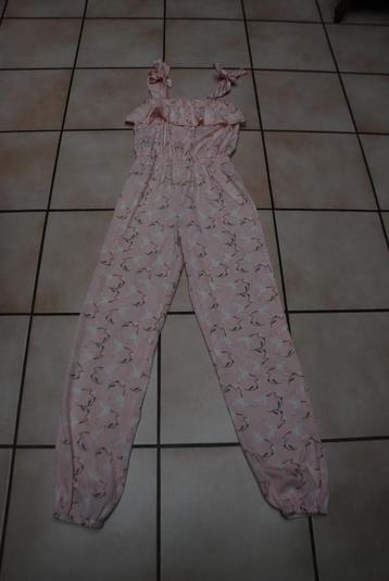 Mooie roze jumpsuit zonder mouwen T164 cm 13/14A zoals 9! beschikbaar voor biedingen