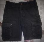 W 28 short Hollister cargo zwart classic fit, Kleding | Heren, Broeken en Pantalons, Zwart, Ophalen of Verzenden, Gedragen, Hollister