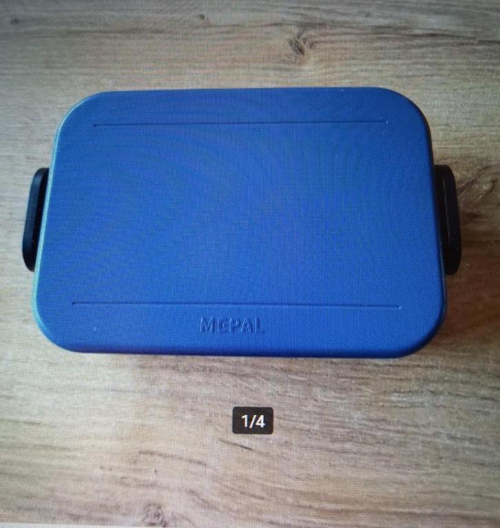 Brooddoos Mepal blauw, Diversen, Schoolbenodigdheden, Nieuw, Ophalen
