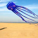 Nieuw verpakte paarse octopus 8 meter vlieger, Sport en Fitness, Vlieger, Ophalen of Verzenden, Zo goed als nieuw