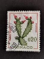 Monaco 1960 - fleurs - cactus, Affranchi, Enlèvement ou Envoi, Monaco