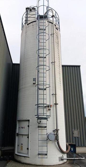 Polyester silo, suikersilo kristalsuiker Spiromatic beschikbaar voor biedingen