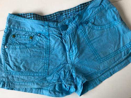 short meisjes Groggy by JBC 36, Kleding | Dames, Broeken en Pantalons, Gedragen, Maat 36 (S), Blauw, Kort, Ophalen of Verzenden