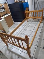 Eenpersoonsbed 90x190cm hout, Ophalen of Verzenden, Matras
