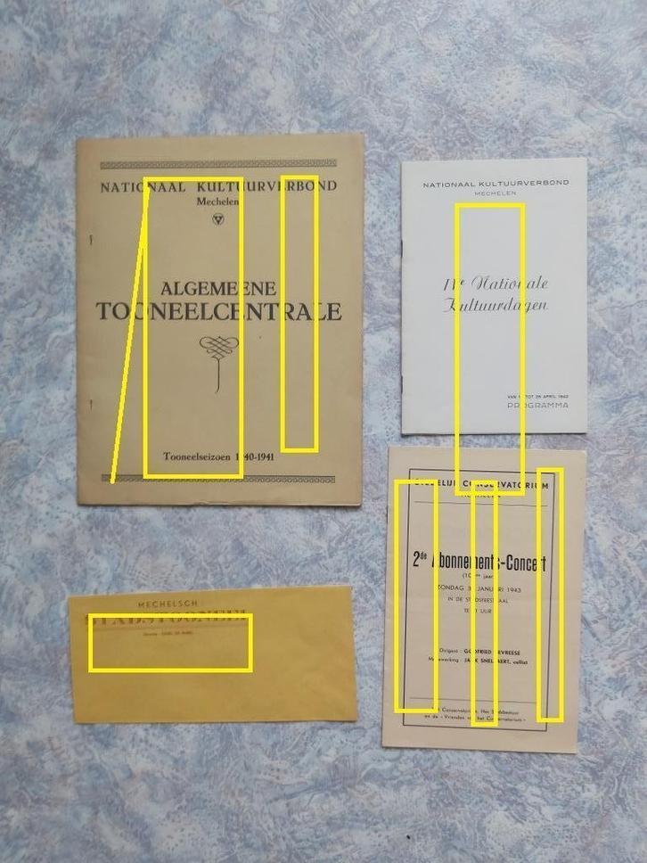 Antwerpen Mechelen Poster Bezetting 1940 1940 VNV DeVlag, Verzamelen, Retro, Overige typen, Verzenden