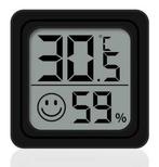 Thermomètre et hygromètre avec indicateur de confort - noir, Enlèvement ou Envoi, Neuf