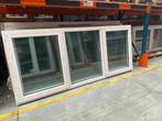 Wit pvc raam, kwarts grijs 7039, deur, schuiframen, ramen, Doe-het-zelf en Bouw, Kunststof, Raamkozijn, Nieuw, Ophalen of Verzenden