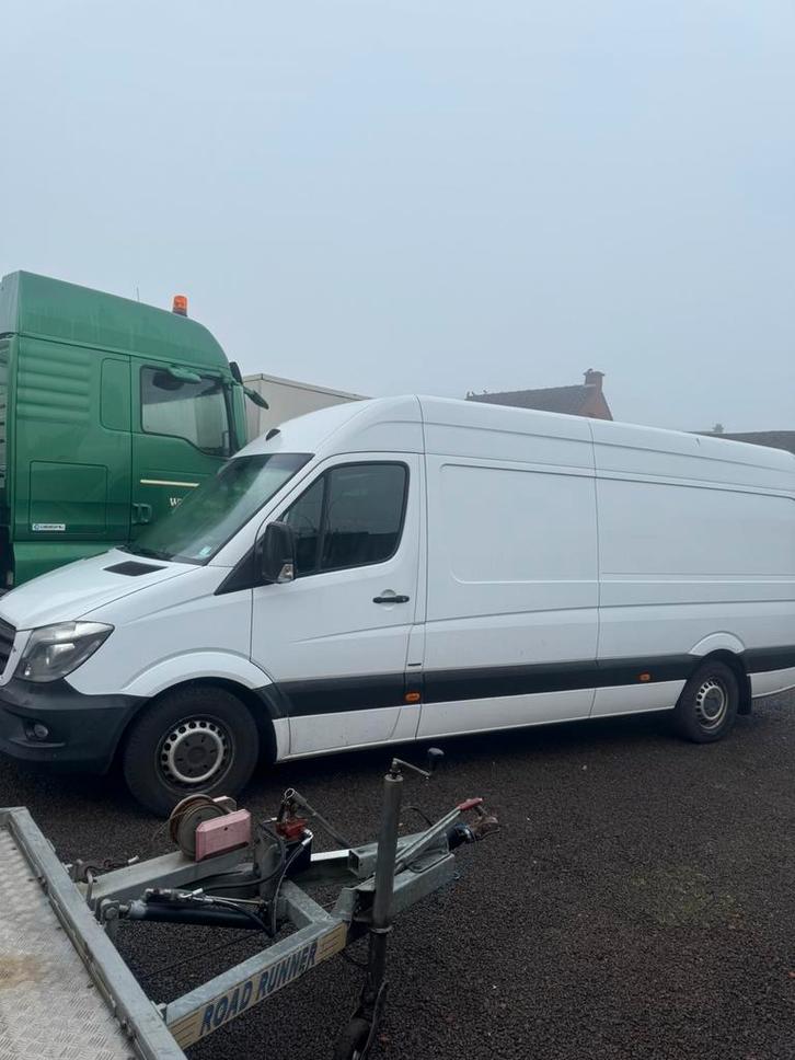 Mercedes sprinter V6 3.0, Auto's, Bestelwagens en Lichte vracht, Particulier, Zetelverwarming, Mercedes-Benz, Diesel, Euro 6, 5 deurs