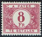 Strafportzegel TX64 België postfris, Postzegels en Munten, Overig, Zonder stempel, Verzenden, Postfris