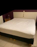 Boxspring 180/200 duurdere versie, Huis en Inrichting, Slaapkamer | Boxsprings, Ophalen, Zwart, Tweepersoons, Zo goed als nieuw