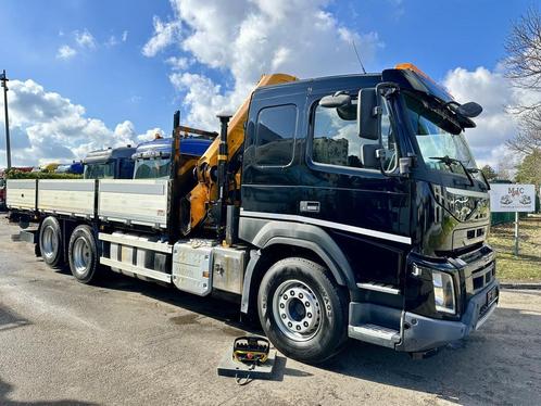 Volvo FMX 370 6x2 PRITSCHE 6M35 + KRAN EFFER 215/6S -*127.00, Auto's, Vrachtwagens, Bedrijf, Te koop, Volvo, Diesel, Euro 6, 2 deurs