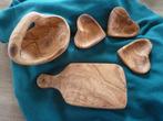ensemble apéro en bois d'olivier NEUF, Ophalen of Verzenden, Nieuw, Hout
