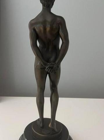 Bronzen man, Ophalen of Verzenden