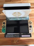 Switch Oled Zelda TOTK, Ophalen of Verzenden, Zo goed als nieuw, Switch OLED