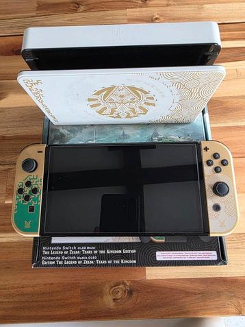 Switch Oled Zelda TOTK, Enlèvement ou Envoi, Comme neuf, Switch OLED