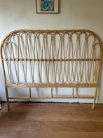 Rotan hoofdbord, naturel, Ophalen, Tweepersoons, Zo goed als nieuw, Bohemien