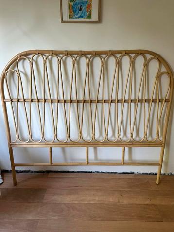 Rotan hoofdbord, naturel beschikbaar voor biedingen
