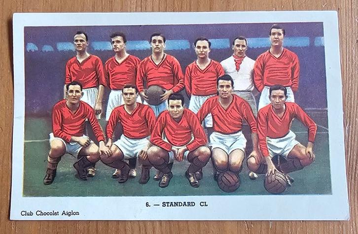 1952 Chocolat Aiglon (pre panini) 6. Team Standard CL!, Hobby en Vrije tijd, Stickers en Plaatjes, Zo goed als nieuw, Plaatje