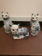 3 très jolies figurines de chats, Collections, Comme neuf, Enlèvement ou Envoi