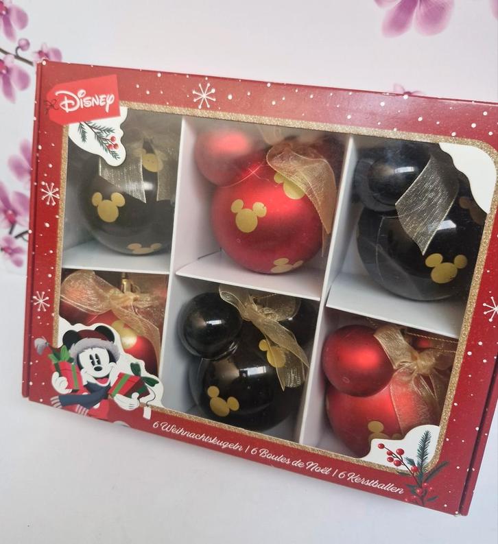 ❤️ Disney Mickey Mouse Kerstballen, Diversen, Kerst, Nieuw, Ophalen of Verzenden