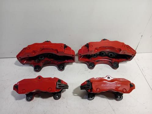 REMKLAUW REMMENSET Porsche Cayenne (9PA) (207673044A), Auto-onderdelen, Remmen en Aandrijving, Porsche, Gebruikt