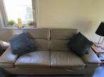 Salon in leder gratis afhalen, Ophalen, Gebruikt, Rechte bank, Leer