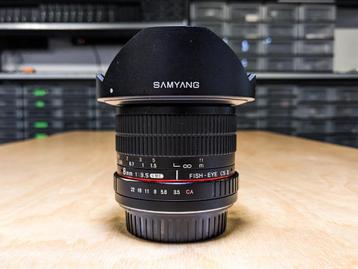 Samyang 8mm f3.5 UMC Fish Eye CS II beschikbaar voor biedingen