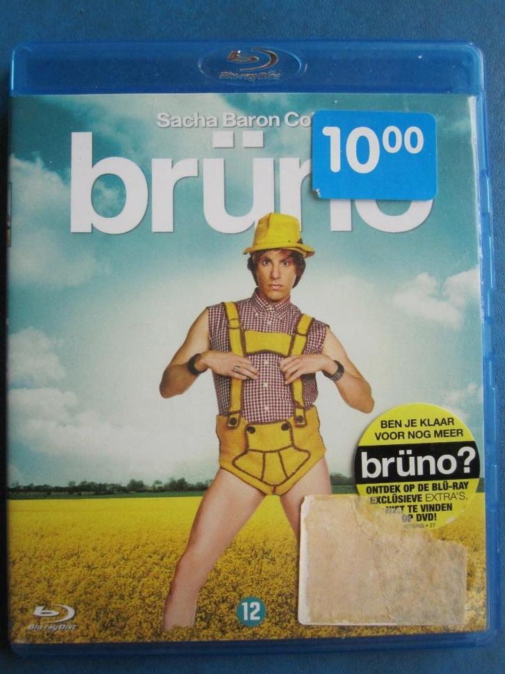 Bruno (2009) Blu-Ray, CD & DVD, Blu-ray, Comme neuf, Humour et Cabaret, Enlèvement ou Envoi
