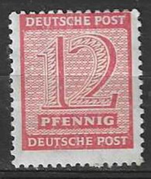 Duitsland West Saxen 1945 - Yvert 13 - 12 Pf.  (PF), Postzegels en Munten, Postzegels | Europa | Duitsland, Postfris, Verzenden