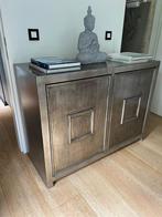 Buffet contemporain patiné, Huis en Inrichting, Kasten | Buffetkasten, 100 tot 150 cm, Ophalen of Verzenden, Minder dan 100 cm
