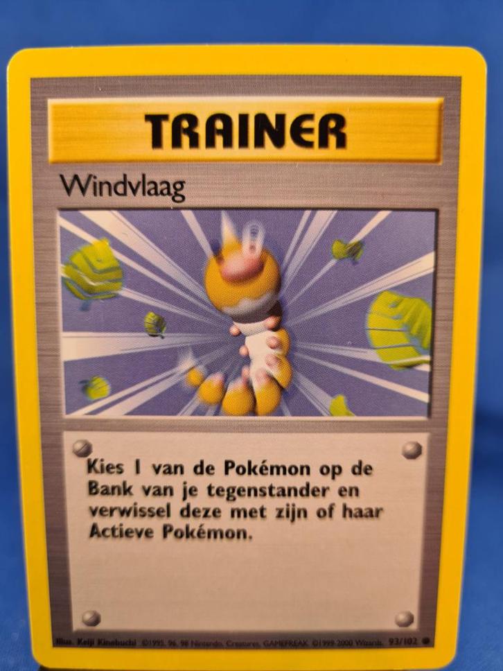 Gust of Wind 93/102 - Base (NL), Hobby en Vrije tijd, Verzamelkaartspellen | Pokémon, Gebruikt, Verzenden