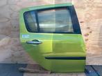 RENAULT CLIO 3 Groen TEDNO TEDN0 rechts achter deur 2005-201, Auto-onderdelen, Gebruikt, Renault, Deur