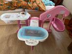 Grand set poupée bain bébé + accessoires, Comme neuf, Autres types, Enlèvement