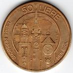 Mooie herdenkingspenning: 50 Liere 1981 -Stad Lier Ref 16551, Ophalen of Verzenden, Overige materialen