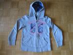 Tommy Hilgiger grijs sweatvest „85" maat 8 jaar, Gebruikt, Meisje, Trui of Vest, Ophalen of Verzenden