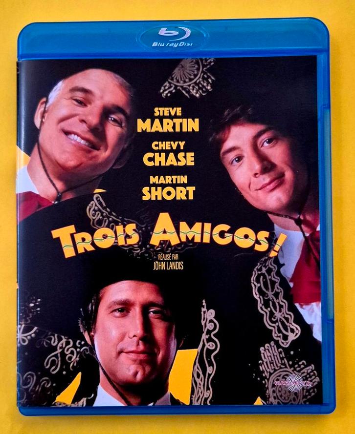 Blu Ray Disc du film Les trois amigos - Steve Martin 1986, Cd's en Dvd's, Blu-ray, Zo goed als nieuw, Overige genres, Ophalen of Verzenden