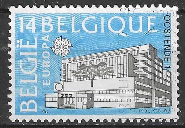Belgie 1990 - Yvert/OBP 2367 - Postgebouw Oostende (ST), Postzegels en Munten, Postzegels | Europa | België, Europa, Gestempeld