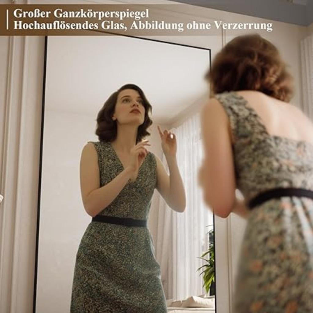 Grote oversized staande spiegel | 102 x 218 cm | Nieuw, Huis en Inrichting, Woonaccessoires | Spiegels, -, -, Nieuw, Beautypeak