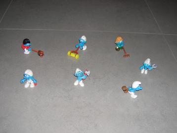 40 smurfen figuren en huisje     beschikbaar voor biedingen