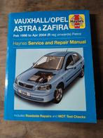 Service manual opel astra en zafira, Ophalen of Verzenden
