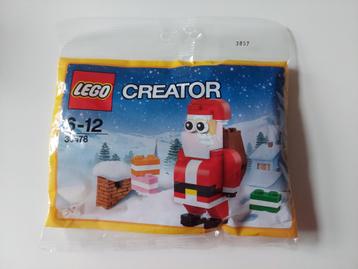 Lego Kerst 30478: Jolly Santa / Vrolijke Kerstman (Polybag)