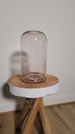 Lichtroze vaas, Ophalen, Overige kleuren, Minder dan 50 cm, Glas