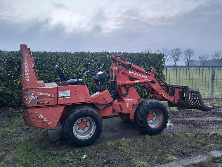 Shovel Weidemann 1070 D M / MARGE / Kniklader / Loader, Zakelijke goederen, Overige Zakelijke goederen, Ophalen