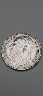 Beau Léopold II, barbe large, 1 pour 1909, inscription franç, Enlèvement ou Envoi