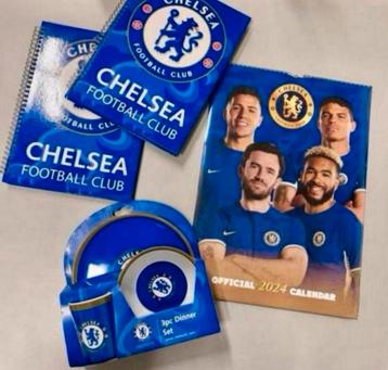 Chelsea Football club 2024 - A3 Kalender dinner set 2 boeken beschikbaar voor biedingen